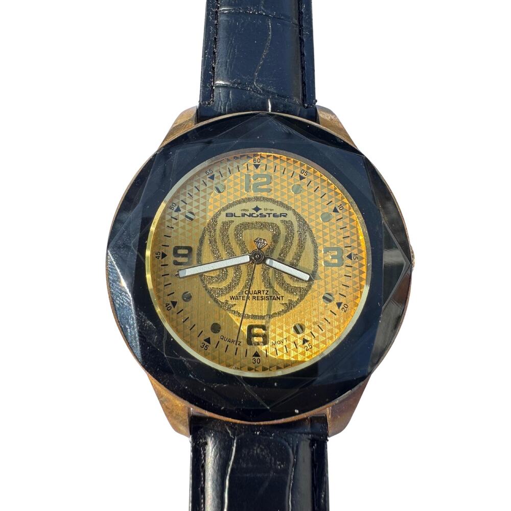 Vintage Blingster Mens Quartz Watch - Dead Battery
